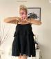 Preview: Musselin- Kleid Volant