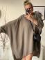 Preview: Musselin- Oversized Tunika Taube