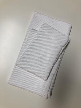 Leggins gerippt Weiß