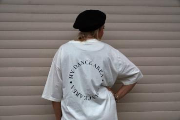 Oversizes Shirt "My Dance Area" Rückenprint