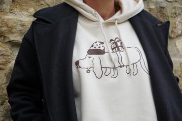 Winter- Hoodie "Dackel"