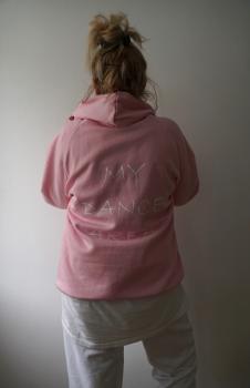 "My Dance Area" Hoodie- Rosa