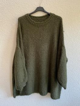 Kuschel-Pulli-Khaki