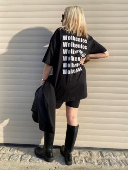 "real feeling" Shirt  Wolkenlos