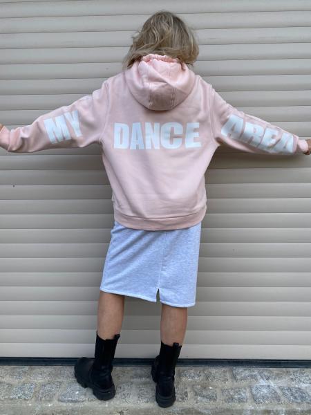 Hoodie "My Dance Area" rosa