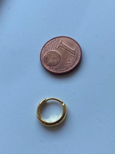 Mini Hoop Basic -Gold