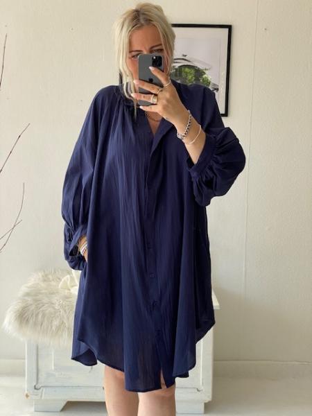 Blusenkleid - Dunkelblau